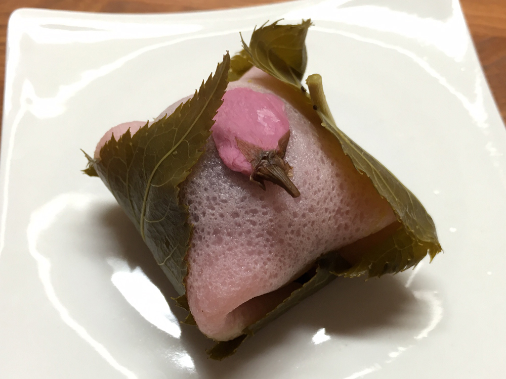 Japanese Desserts‧Wagashi～Sakura Mochi～ Blog Japanese Language Study in Japan Yokohama