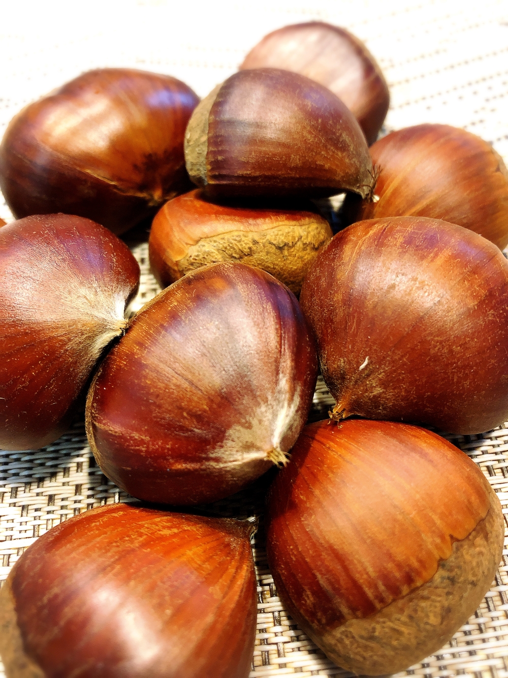 Speaking of autumn, chestnuts!