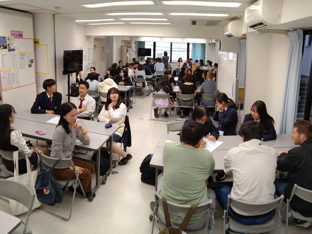 Let’s communicate in Japanese! High school student event